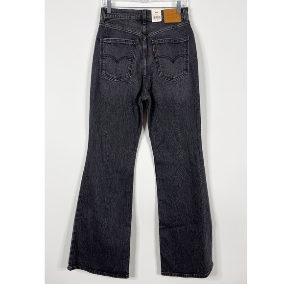 Free People x Levi’s 70s High Flare Jeans in Just A Hint - Picture 4 of 4